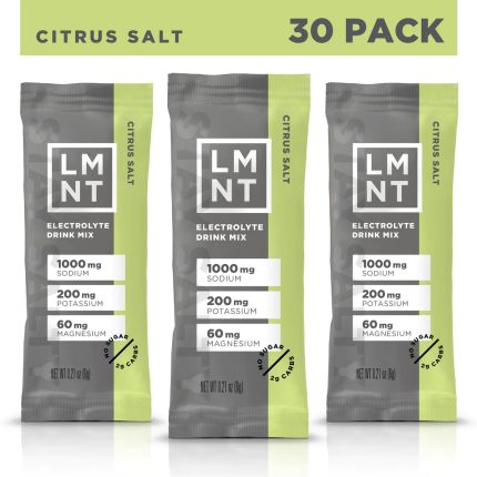 LMNT Zero-Sugar Electrolytes Powder (30 Pack) Citrus Salt Singapore